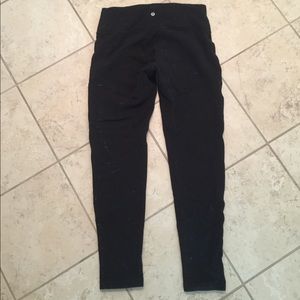 Full length fleece lined Lululemon leggings